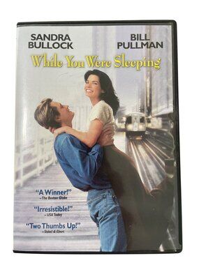 While You Were Sleeping DVD 1995 Rom Com Movie Sandra Bullock Hollywood Pictures